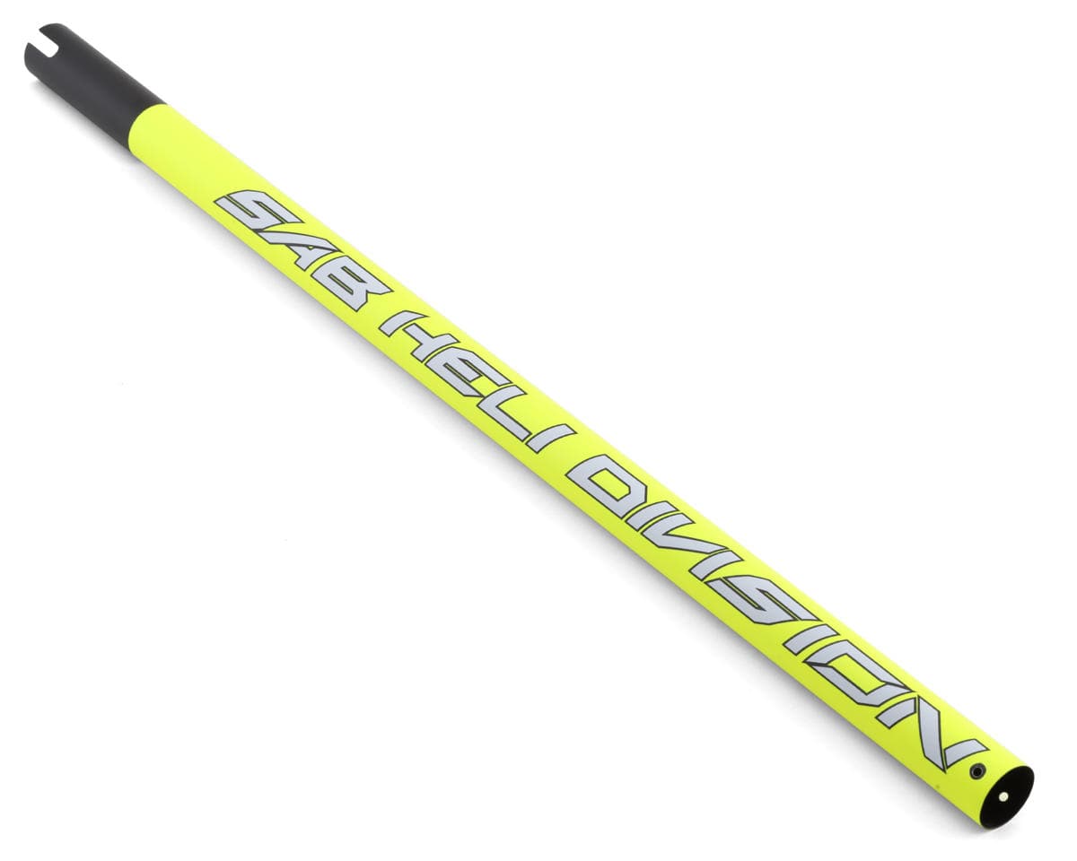 SAB Goblin 25mm Aluminum Tail Boom (Yellow) (Raw 500)