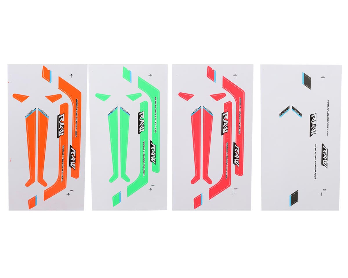 SAB Goblin Decal Set (White/Orange/Pink/Green) (Raw 500)