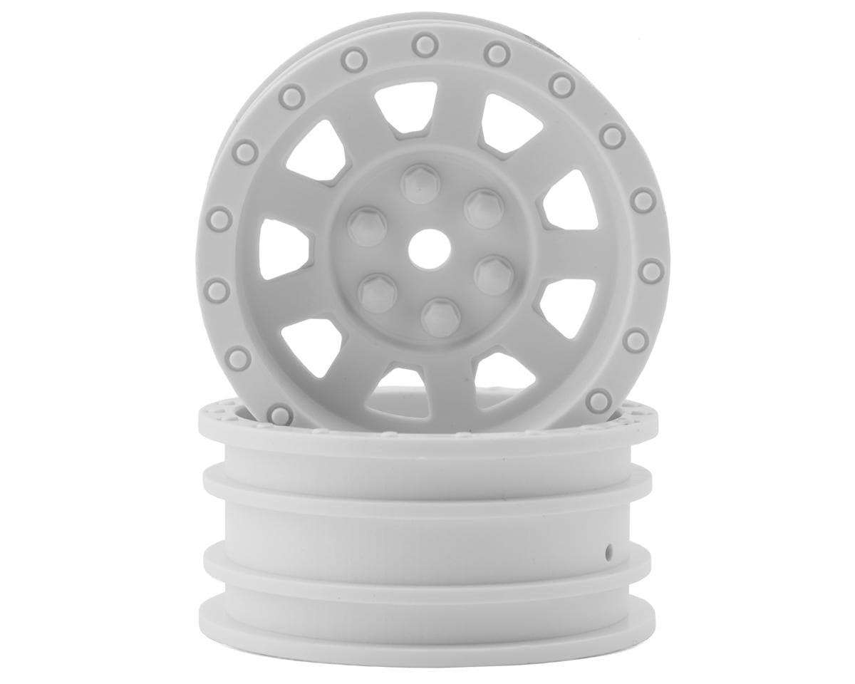 Redcat Ascent 1.9" Wheels (White) (2) w/12mm Hex
