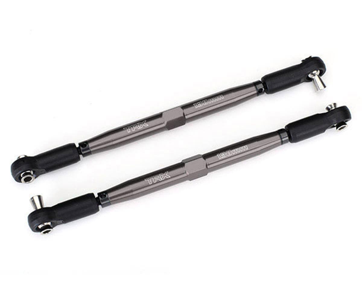 Traxxas X-Maxx® Aluminum Toe Links (Grey) (2)