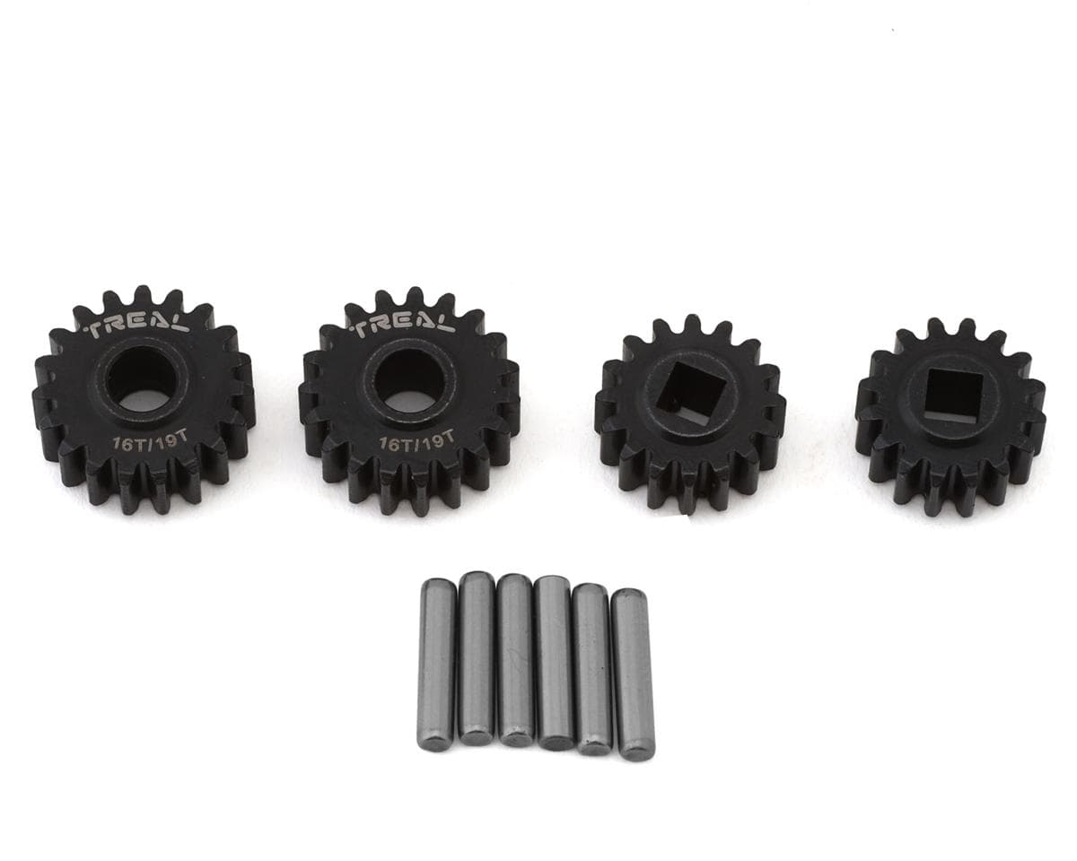 Treal Hobby Axial SCX10 III/Capra Overdrive Portal Gears (16T/19T)