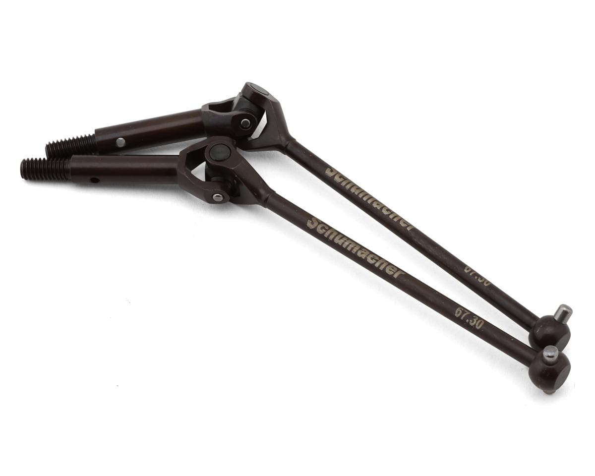 Schumacher Cougar LD3D Universal Driveshaft Set (2) (67.30mm)