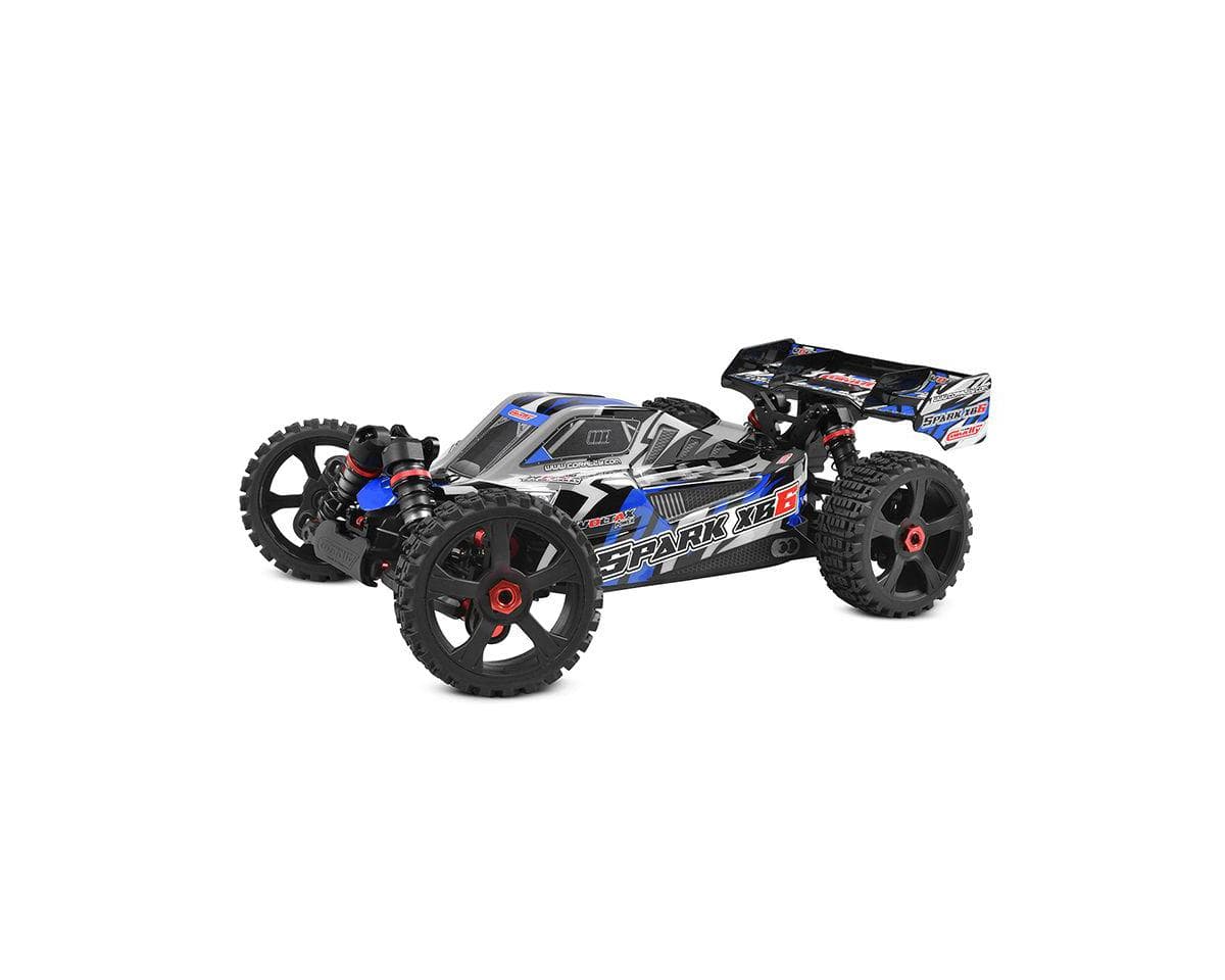 Corally Spark XB6 6S 4WD Brushless 1/8 RTR Basher Buggy (Blue) w/2.4GHz Radio