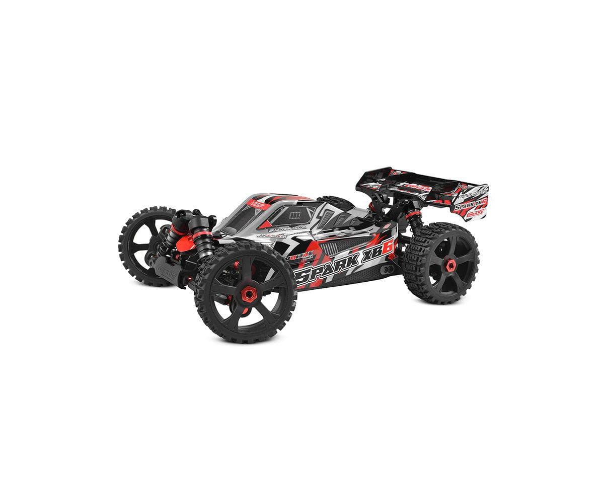 Corally Spark XB6 6S 4WD Brushless 1/8 RTR Basher Buggy (Red) w/2.4GHz Radio