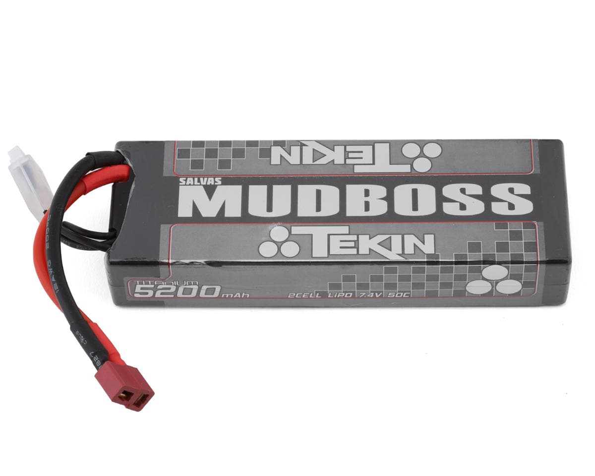 Tekin Mudboss 2S 50C LiPo Battery (7.6V/5200mAh) w/T-Style Connector