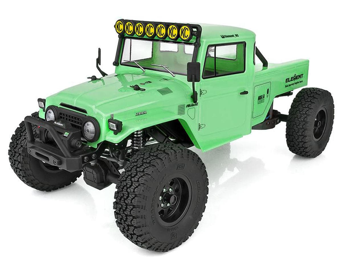 Element RC Enduro Zuul Body Set (Clear) w/Decals & Molded Scale Accessories