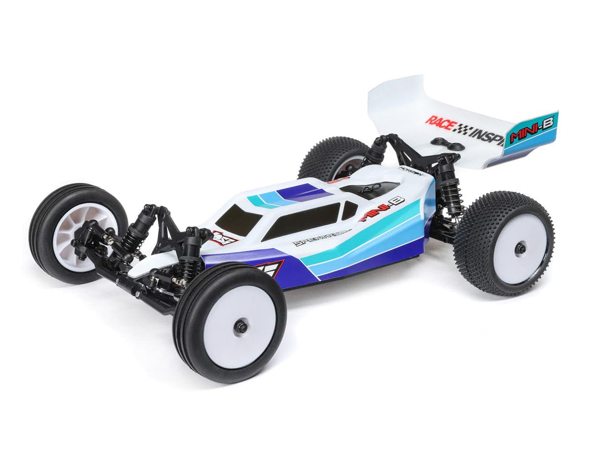 Losi Mini-B 1/16 RTR Brushless 2WD Buggy (Blue) w/2.4GHz Radio, Battery & Charger