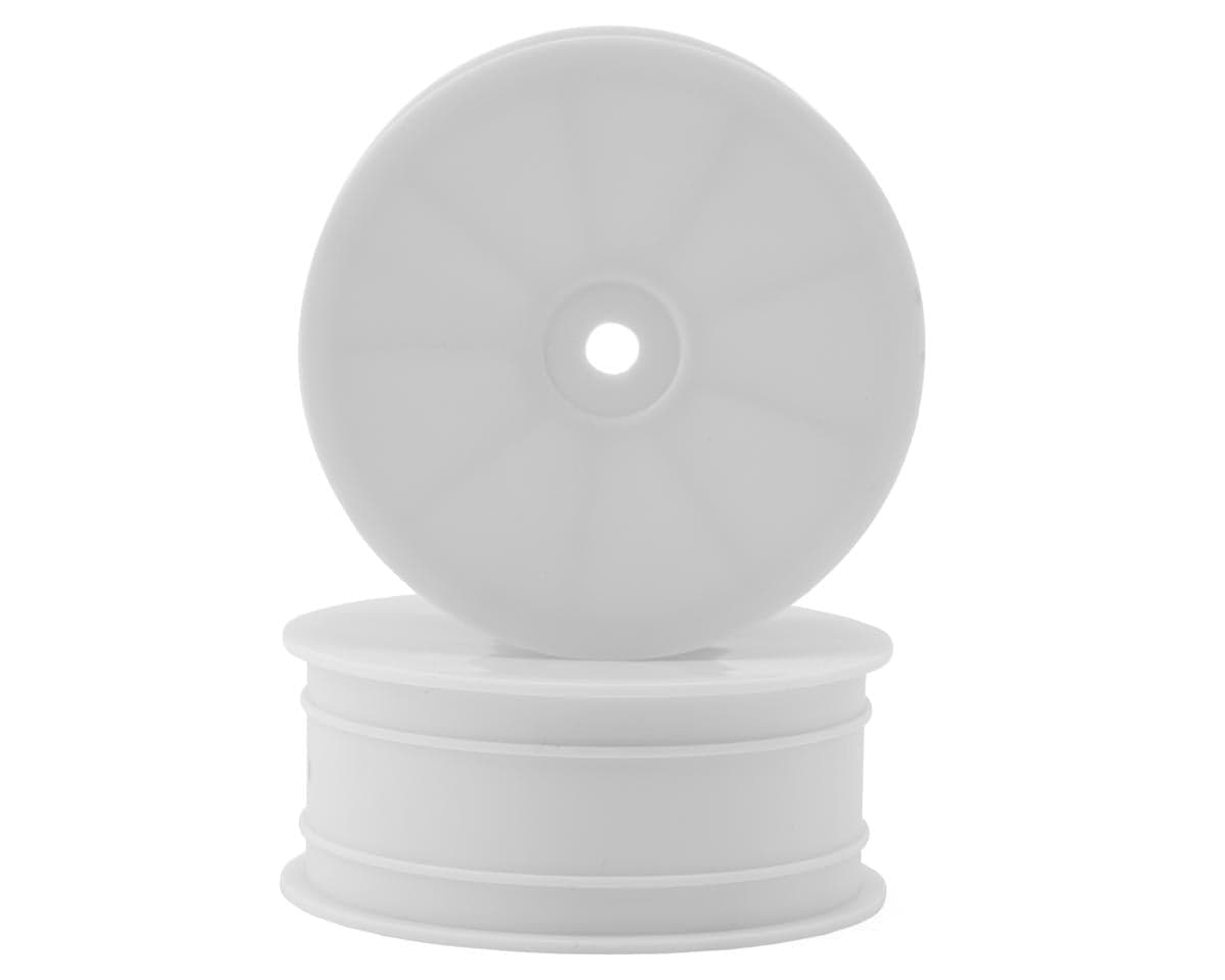 XRAY "Aerodisk" 2.2 4WD Front Buggy Wheels (White) (2) (XB4) w/12mm Hex