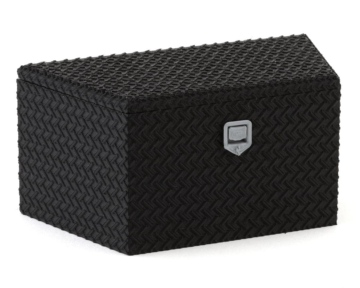 SmithBuilt Scale Designs Scale Universal 1/10 Trailer Diamond Plate Toolbox (Black)