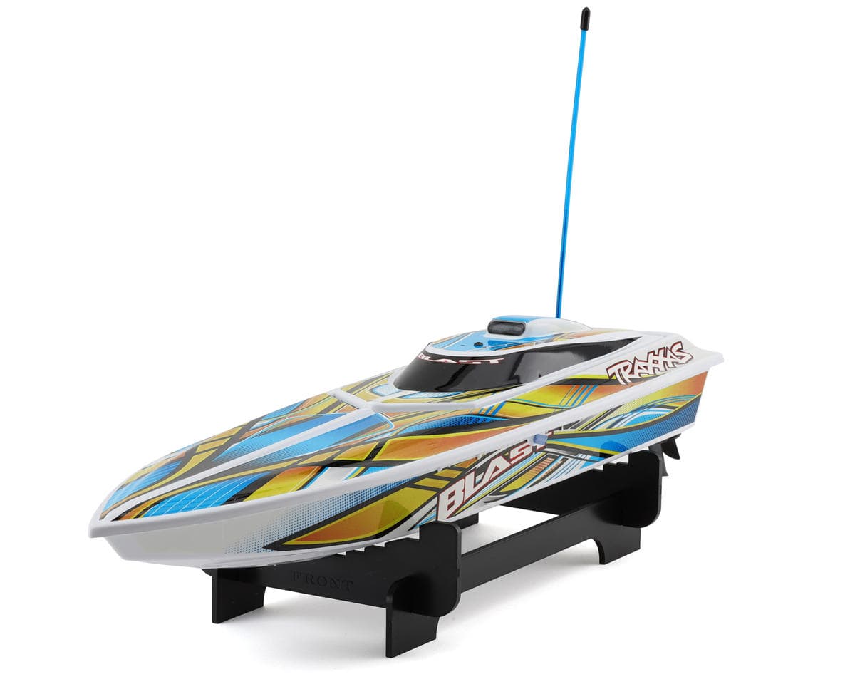 Traxxas Blast 24" High Performance RTR Race Boat (Orange) w/TQ 2.4GHz Radio, Battery & DC Charger
