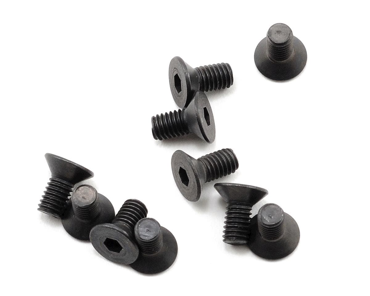 Schumacher 3x6mm Flat Head Screw Speed Pack (10)