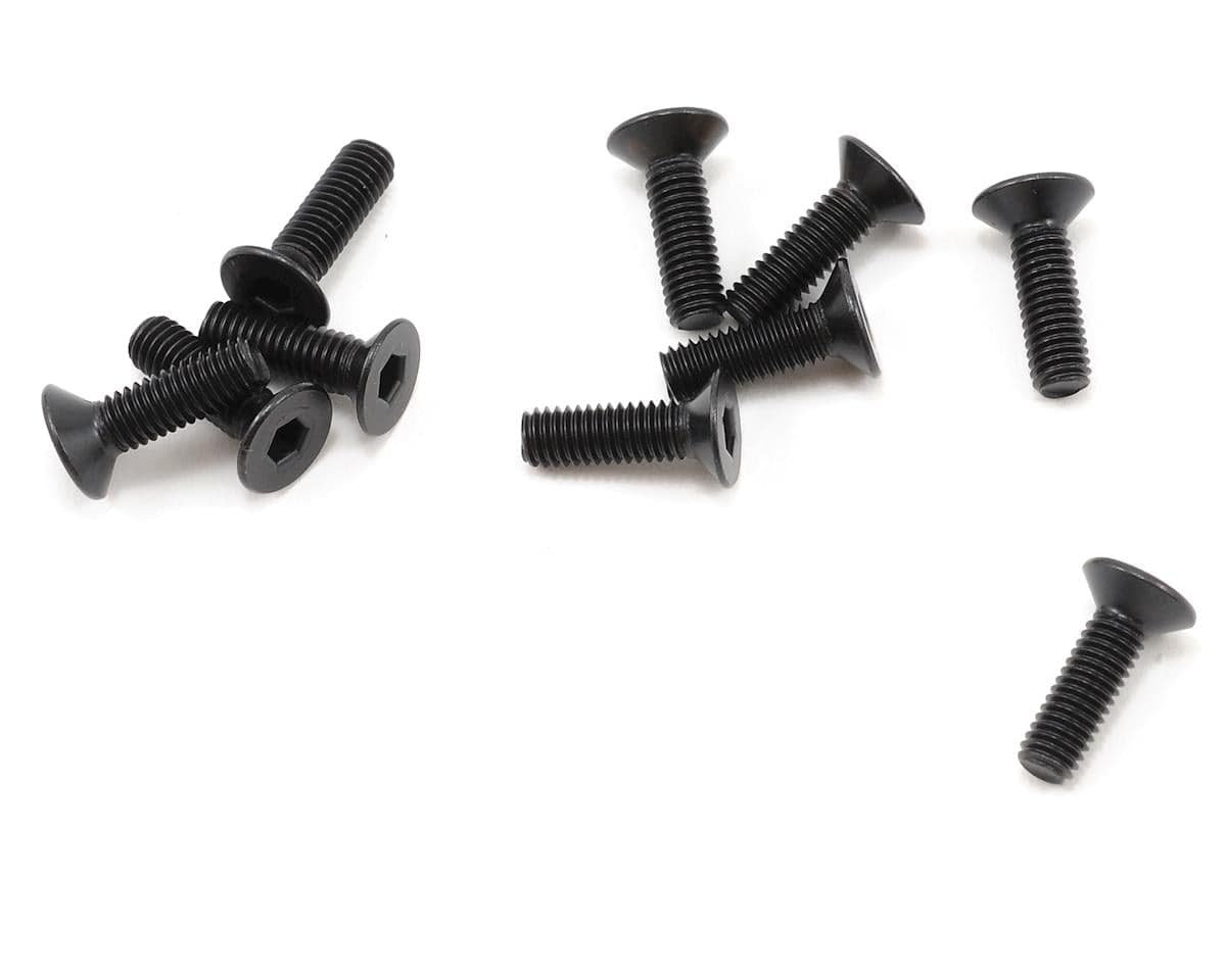 Schumacher 3x10mm Flat Head Screw Speed Pack (10)