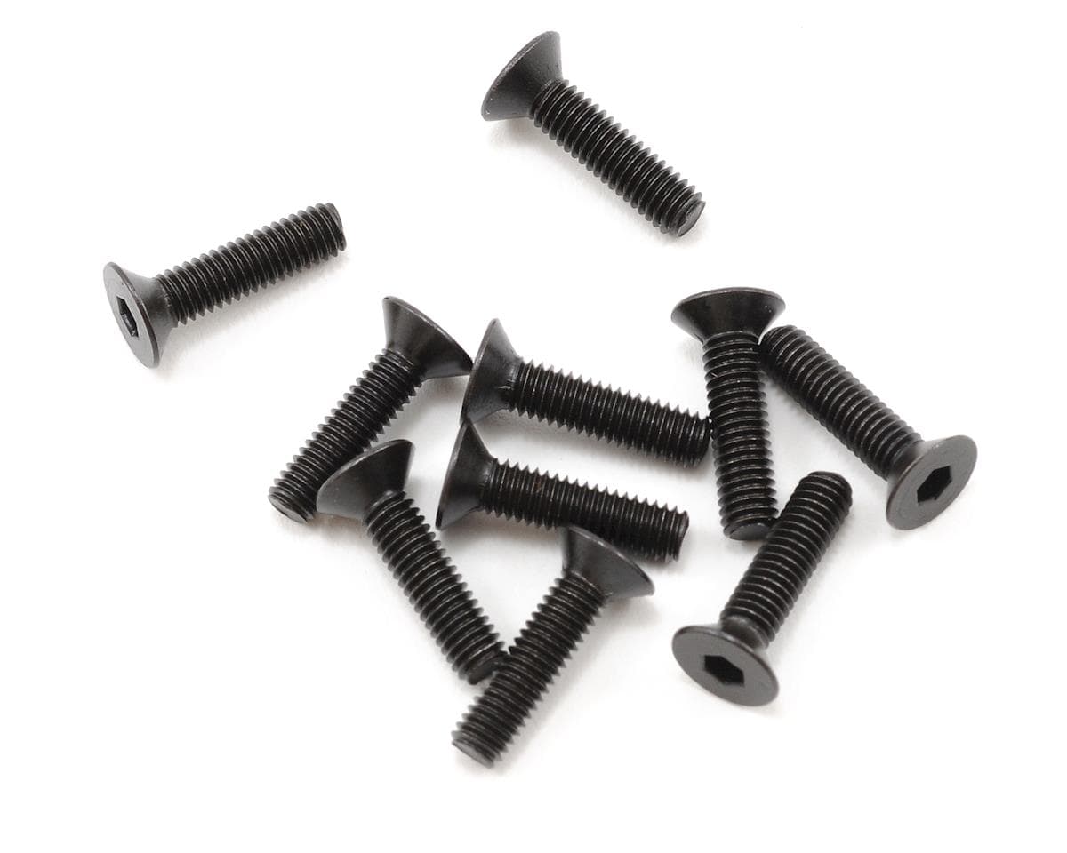 Schumacher 3x12mm Flat Head Screw Speed Pack (10)