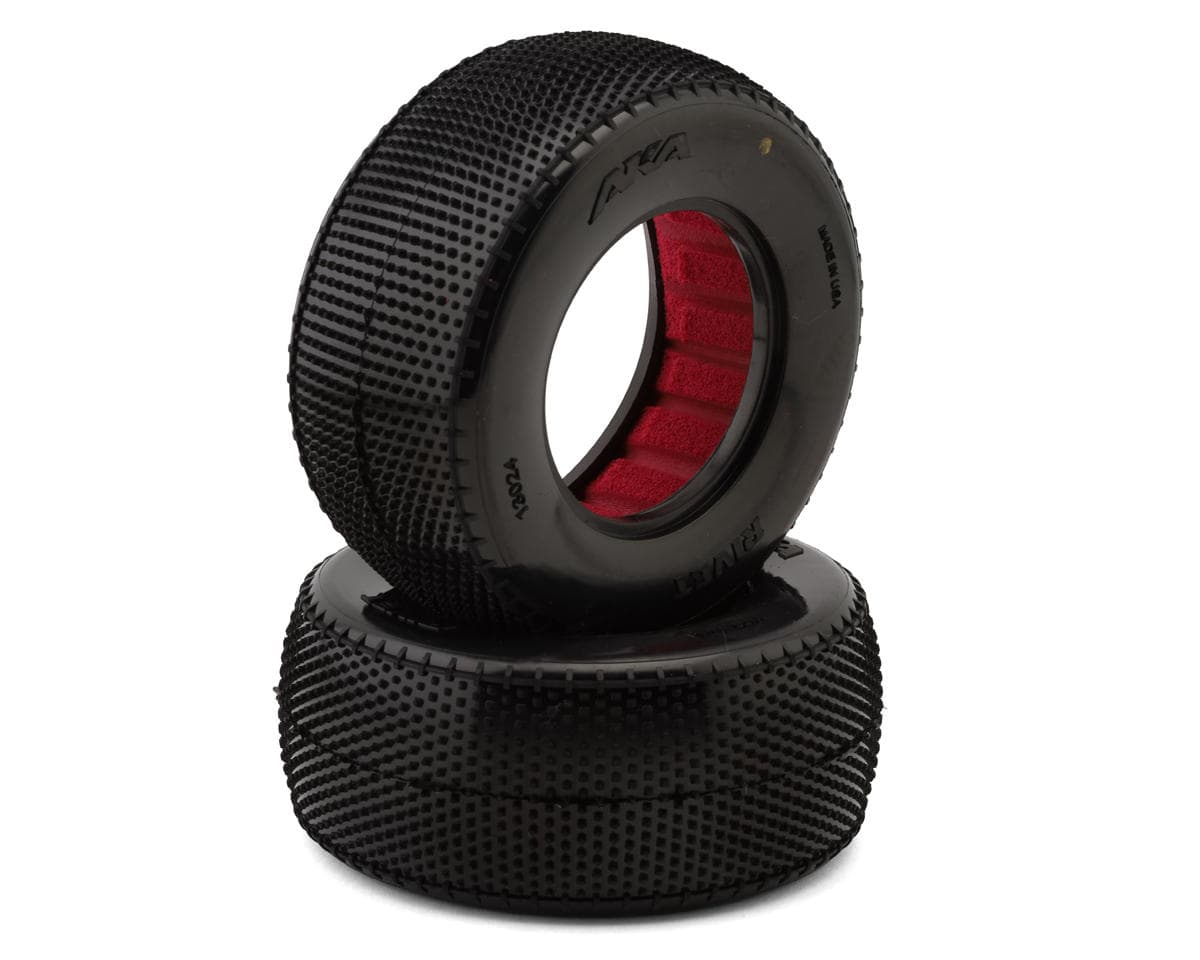 AKA 1/10 Rivet Med Carpet F/R 2.2"/3.0" Carpet Short Course Tires (2)