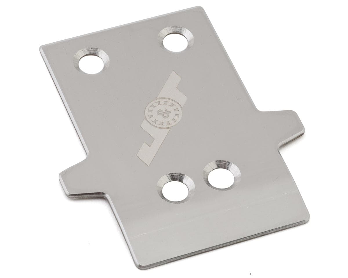 J&T Bearing Co. Tekno NB48/EB48 2.1/2.2 Stainless Steel Front Skid Plate