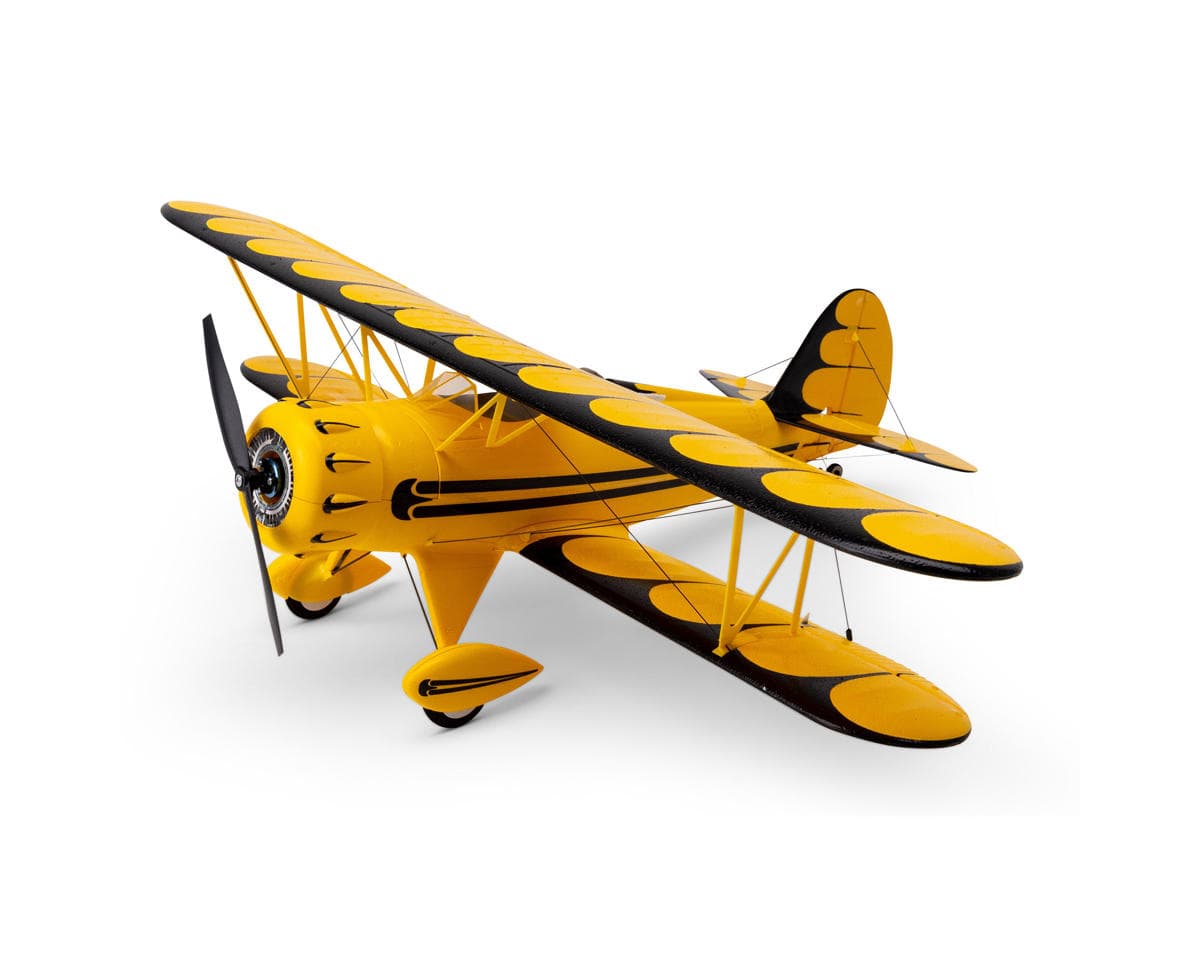 E-flite Ultra-Micro UMX Waco BNF Basic Electric Airplane (550mm) (Yellow) w/AS3X & SAFE