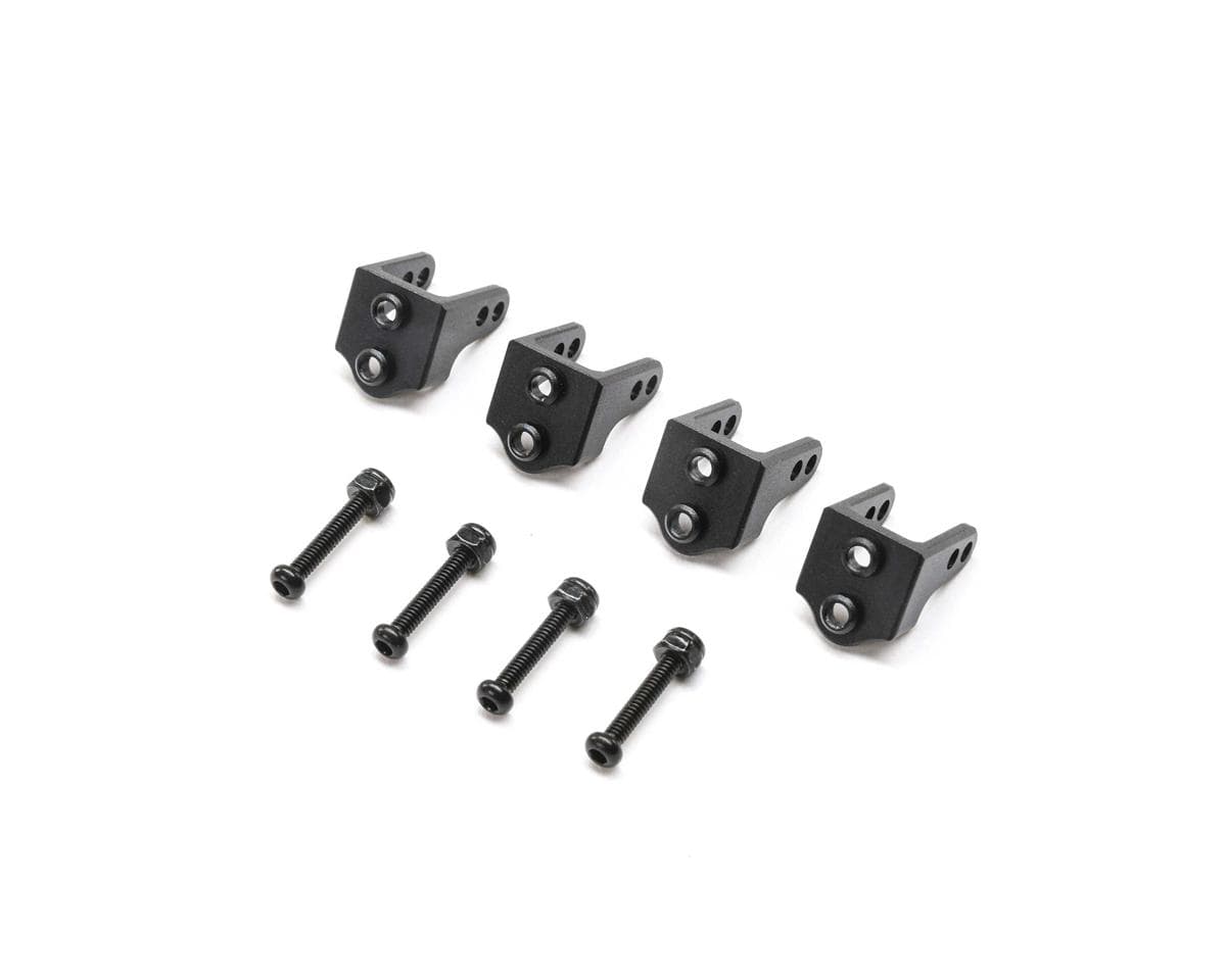 Team Losi Racing Aluminum Upper Shock Mount, Black: Mini LMT (4)