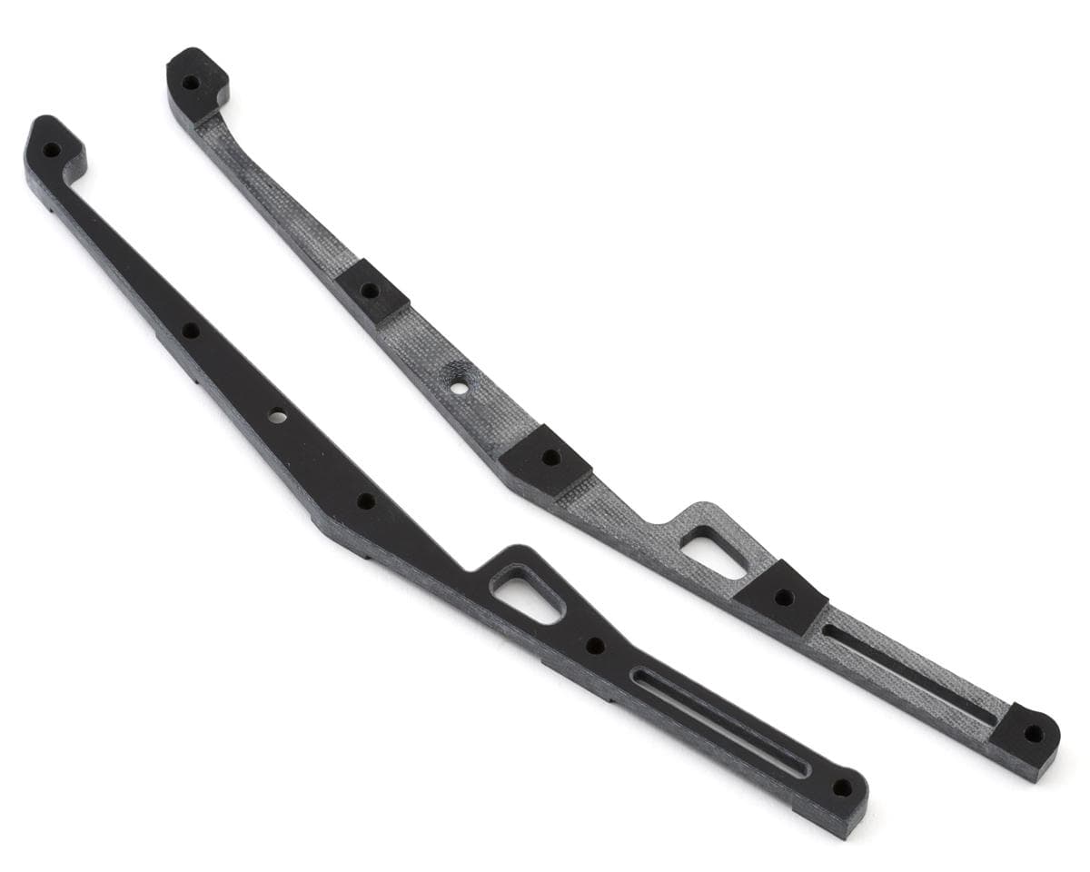 Vision Racing TLR 22 5.0 /+4mm FR4 M-flex Chassis Side Braces (2022)