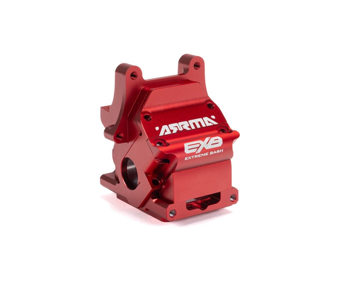 Arrma Kraton 6S EXB Aluminum Gearbox Set (Red)