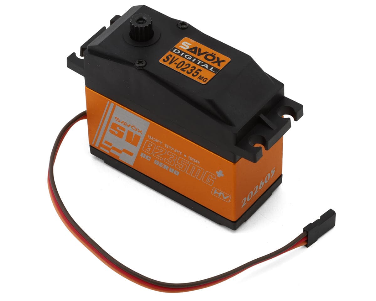 Savox SV-0235MGP Hybrid "Super Speed" Steel Gear Digital 1/5 Scale Servo (High Voltage)