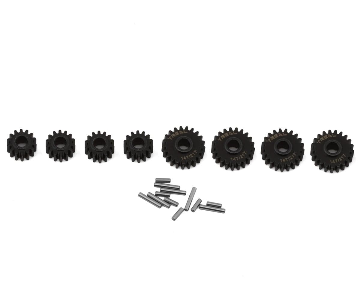 Treal Hobby FCX24 Hardened Steel Portal Drive Gears (14T/21T)