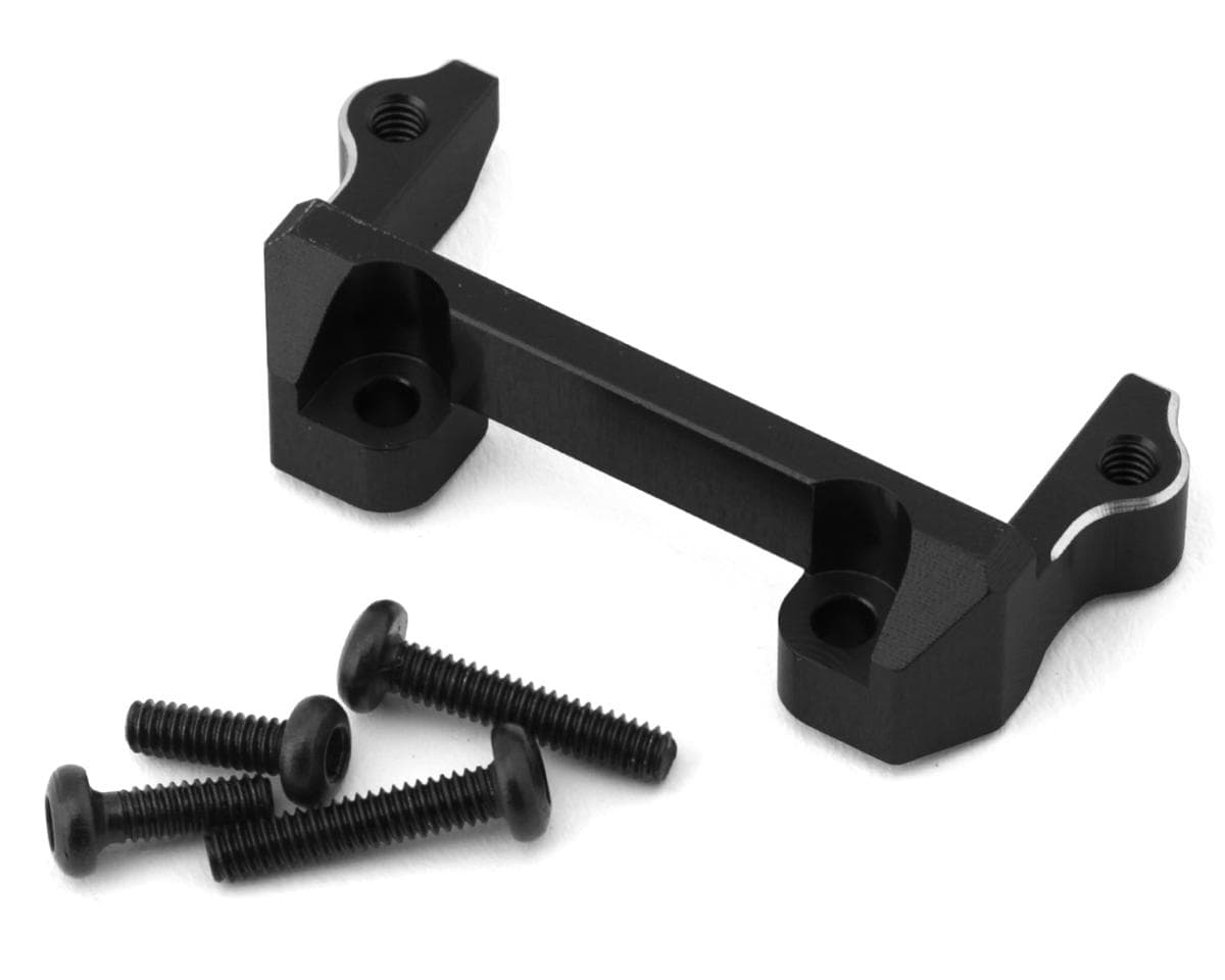 Treal Hobby FCX24 Aluminum Steering Servo Mount (Black)