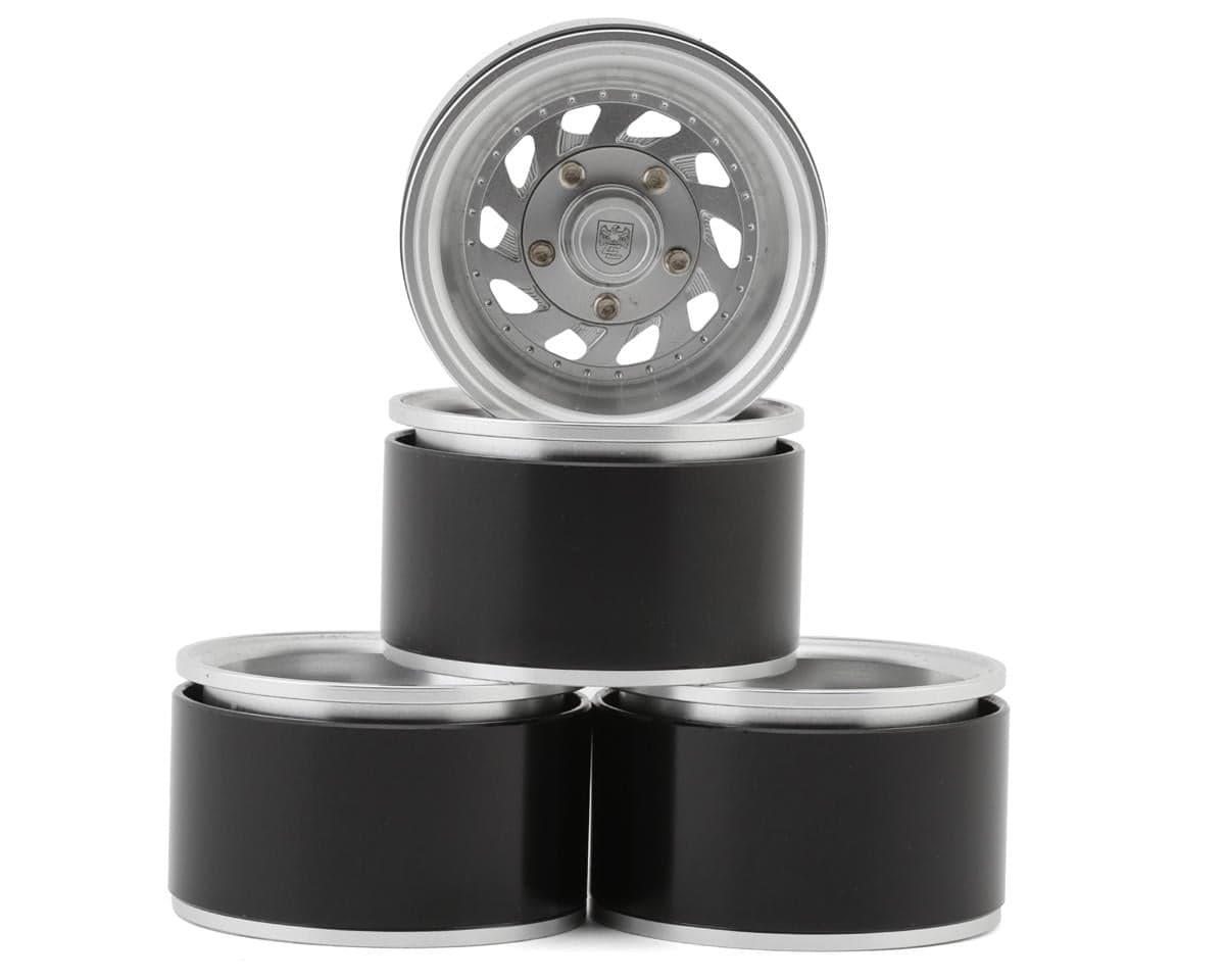 RC4WD Center Line 1.55" Warrior Deep Dish Aluminum Beadlock Wheels (4)