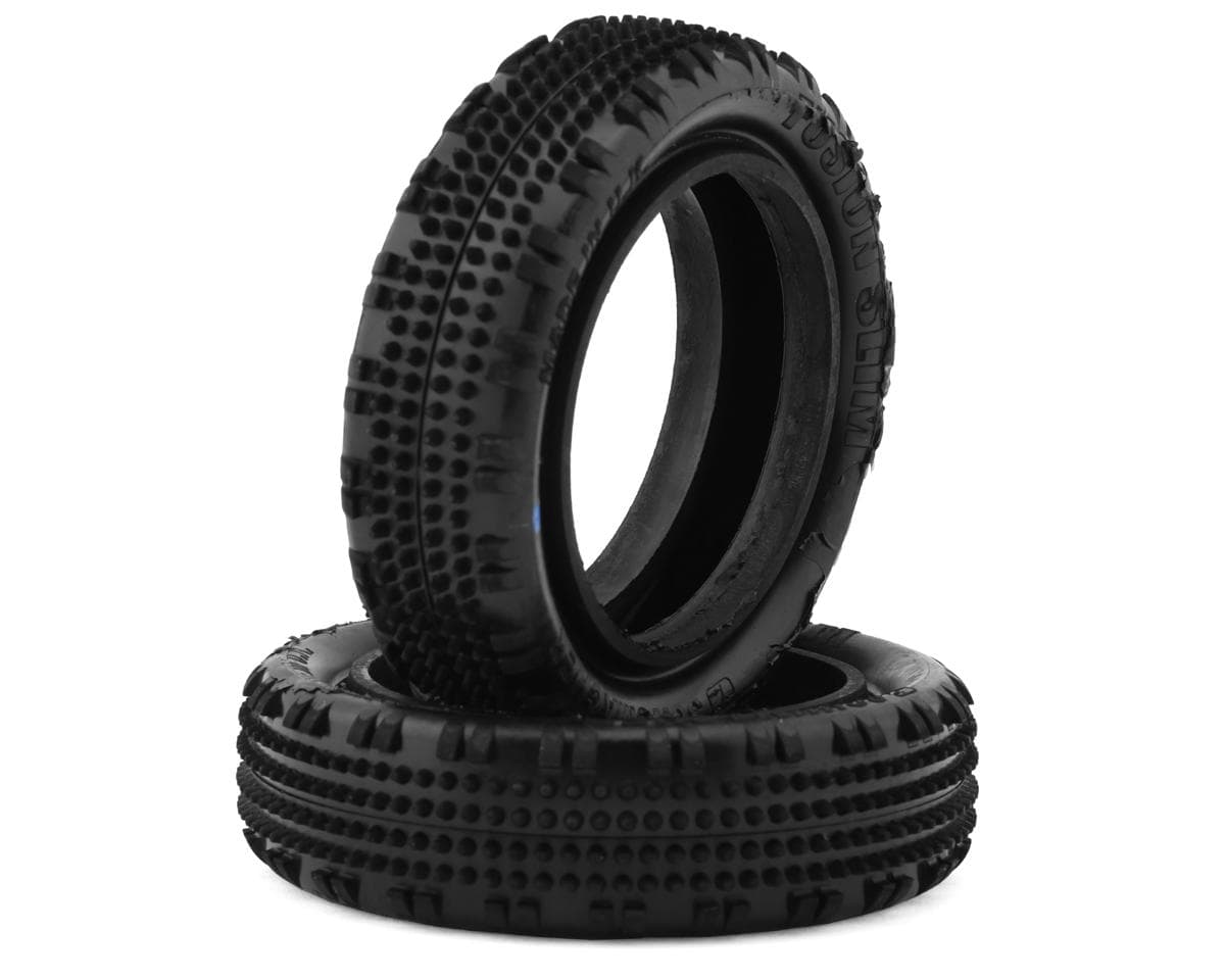 Schumacher Fusion Slim 2.2" 2WD Front Buggy Carpet/Astro Tires (2) (Blue)