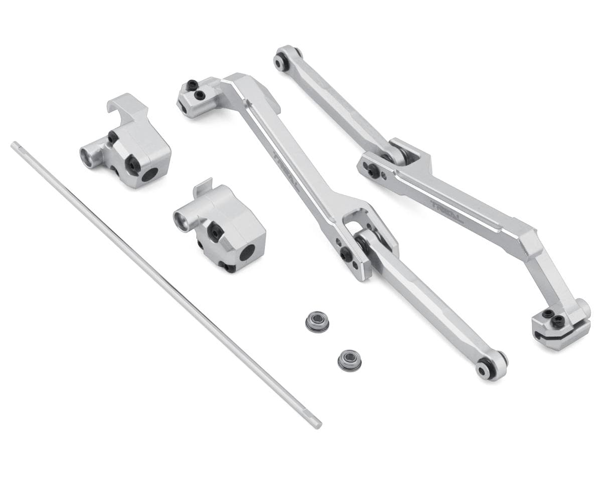 Treal Hobby RBX10 Ryft Aluminum Front Sway Bar Set (Silver)