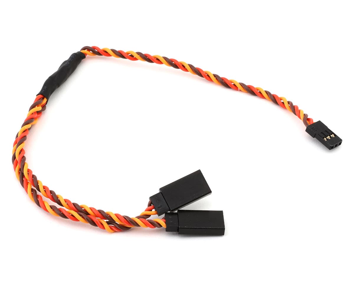 Samix JR Y-Harness Connector Leads Twisted Wire (1 Male to 2 Female) (250mm)