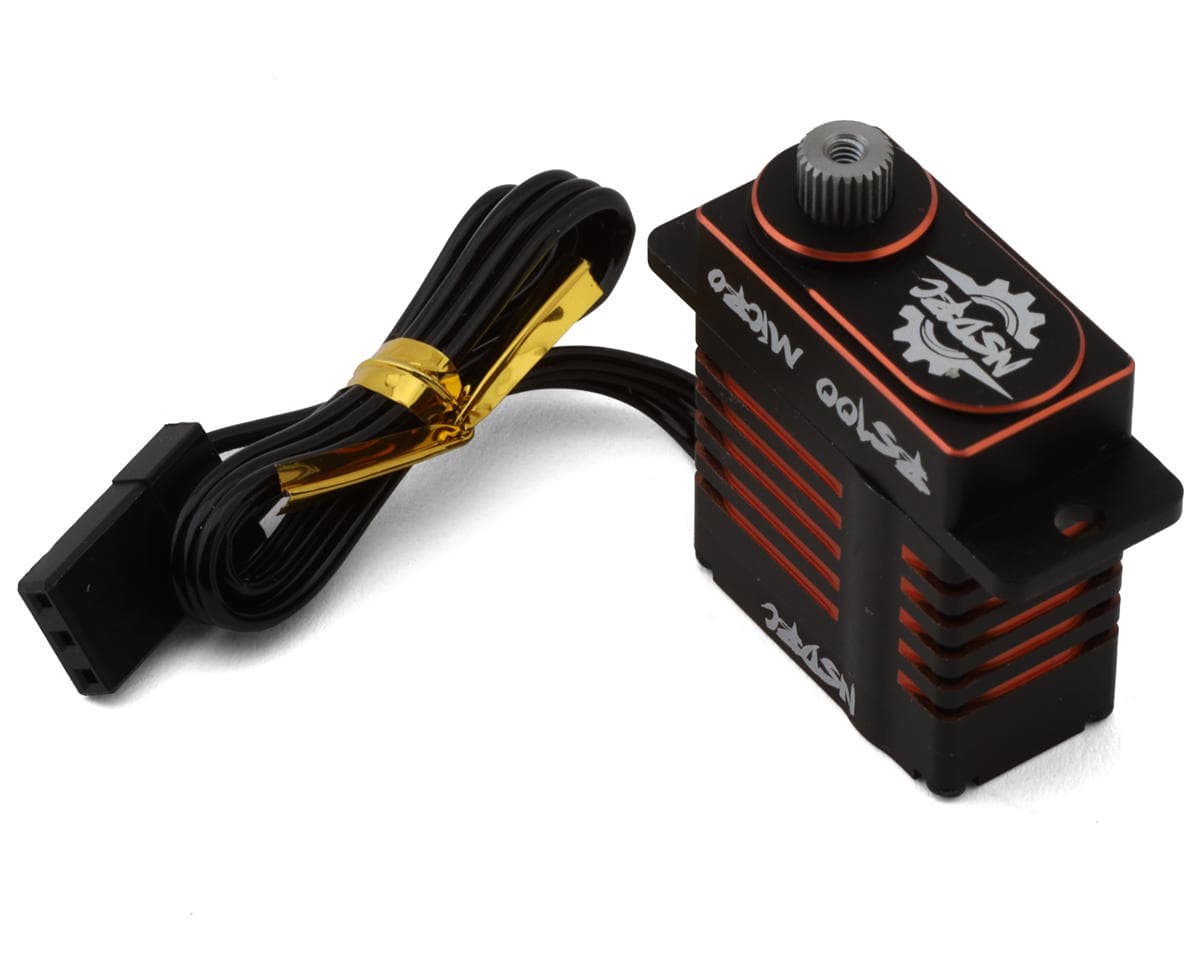 No Superior Designs RC RS100 Limited Edition Waterproof Micro Servo (HV) (Orange) w/Aluminum Horn
