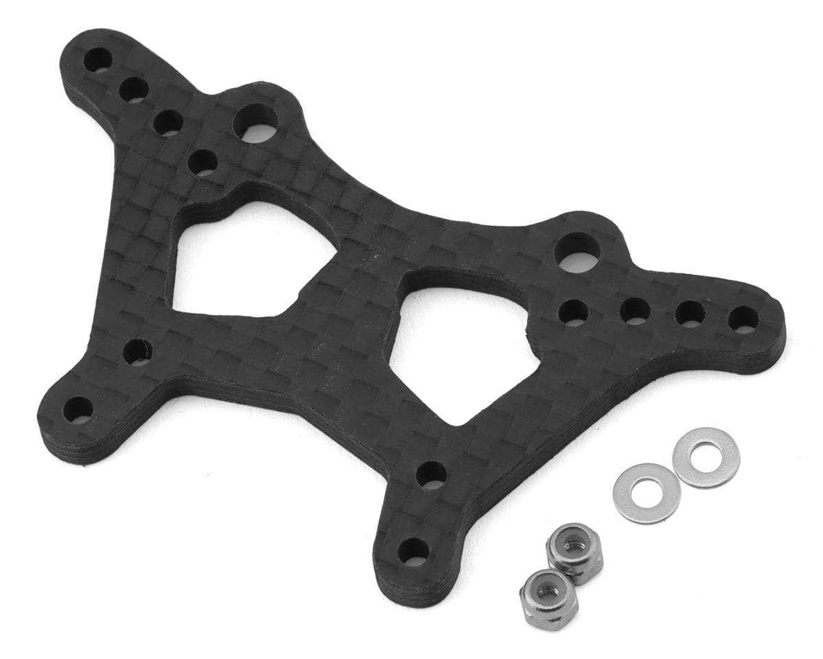 HackFab Losi Mini-T 2.0 Carbon Fiber Wide Front Shock Tower