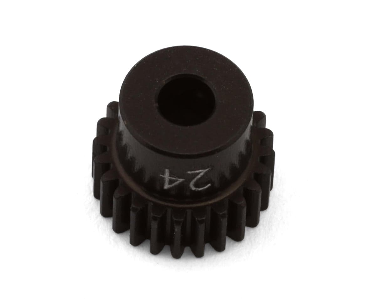 Hudy 64P Aluminum Hard Coated Ultra-Light Pinion Gear (24T)