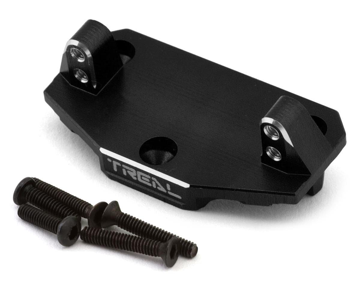 Treal Hobby Losi Mini LMT Aluminum Steering Servo Mount (Black)