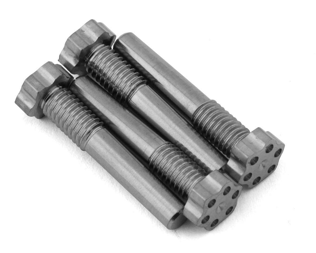 J&T Bearing Co. Sparko Premium Titanium Lower Shock Screw Set (2)