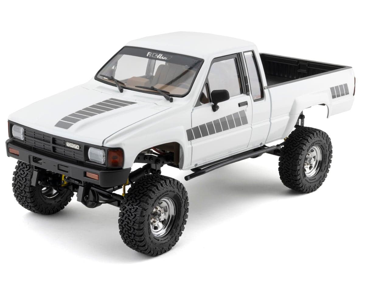 RC4WD Trail Finder 2 "LWB" 1/10 RTR 4WD Scale Trail Truck w/1987 Toyota XtraCab Body & 2.4GHz Radio (White)