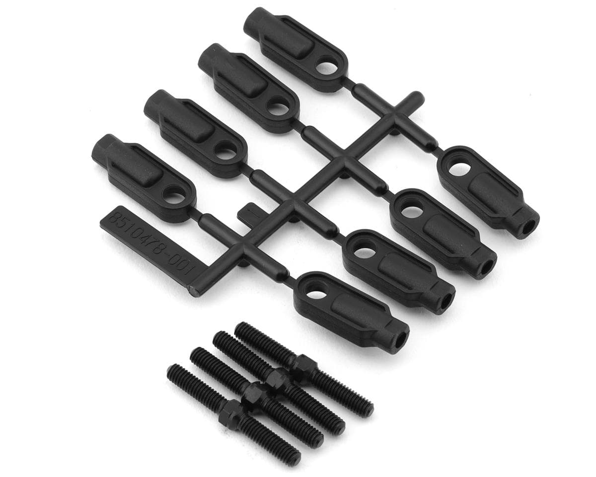 Kyosho KB10L Tacoma Adjustable Short Upper Arms/Turnbuckles  (4)