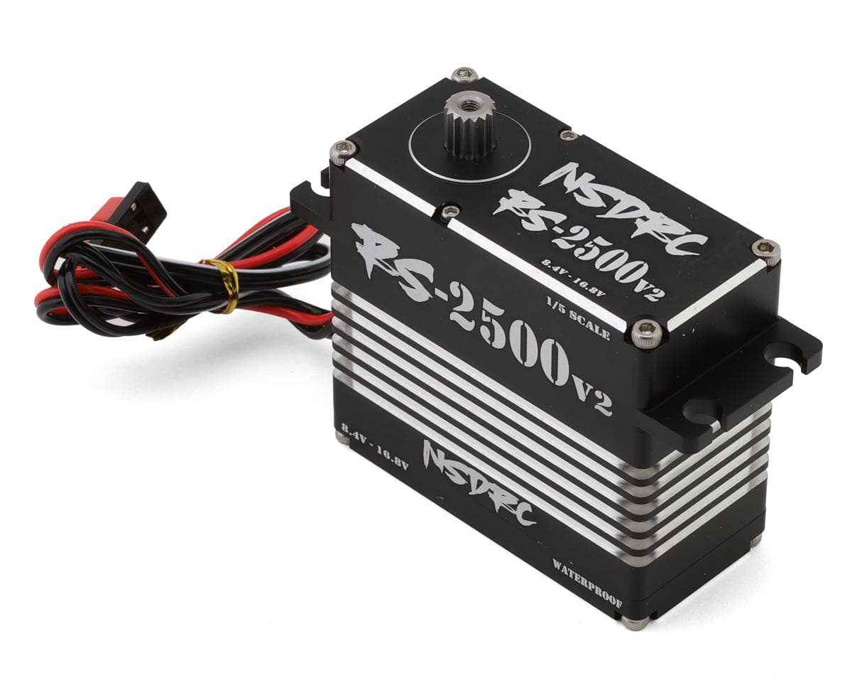 SCRATCH & DENT: No Superior Designs RC RS2500 V2 1/5 Insane Torque Servo (High Voltage)