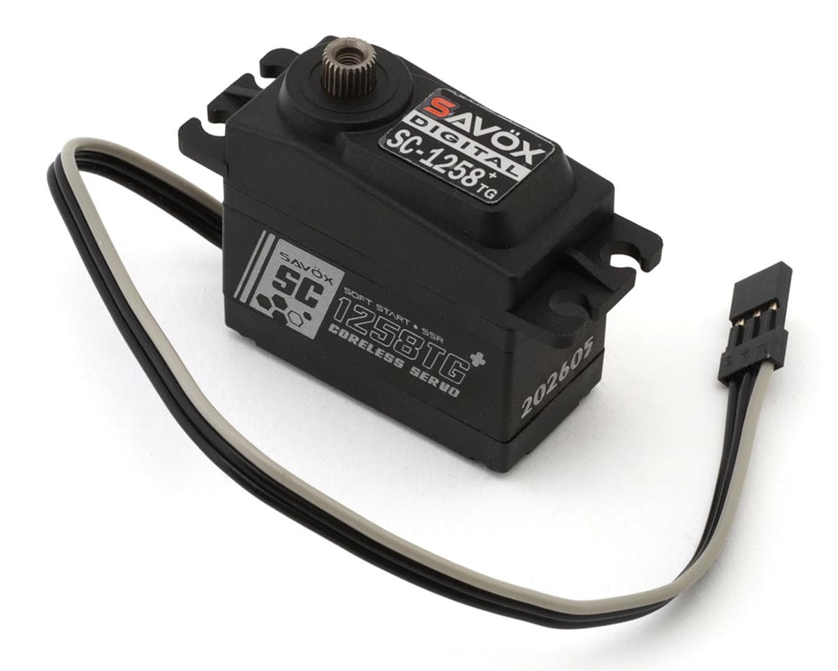 Savox SC-1258TGP Black Edition Hybrid Standard Digital "High Speed" Titanium Gear Servo