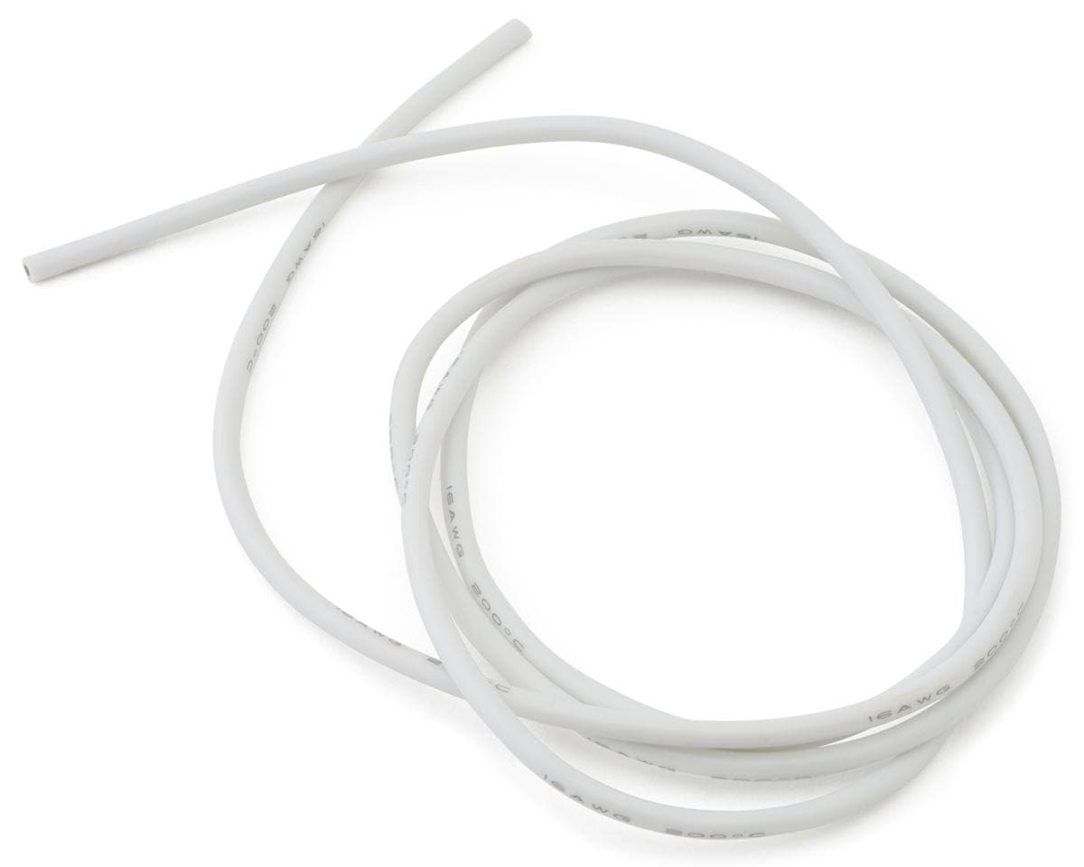 eXcelerate Silicone Wire (White) (1 Meter) (16AWG)