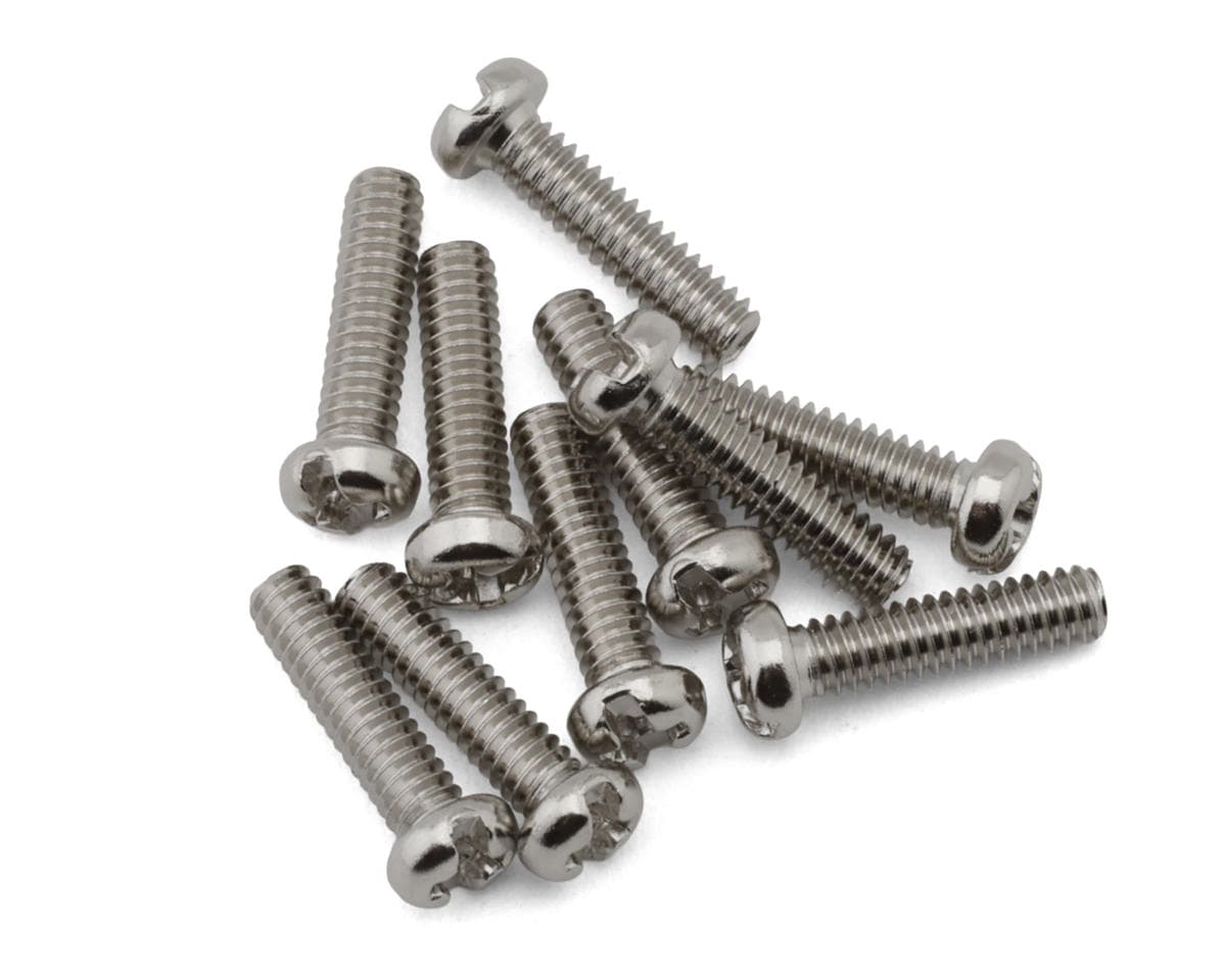 Tamiya 2x8mm Button Head Philips Screws (10)