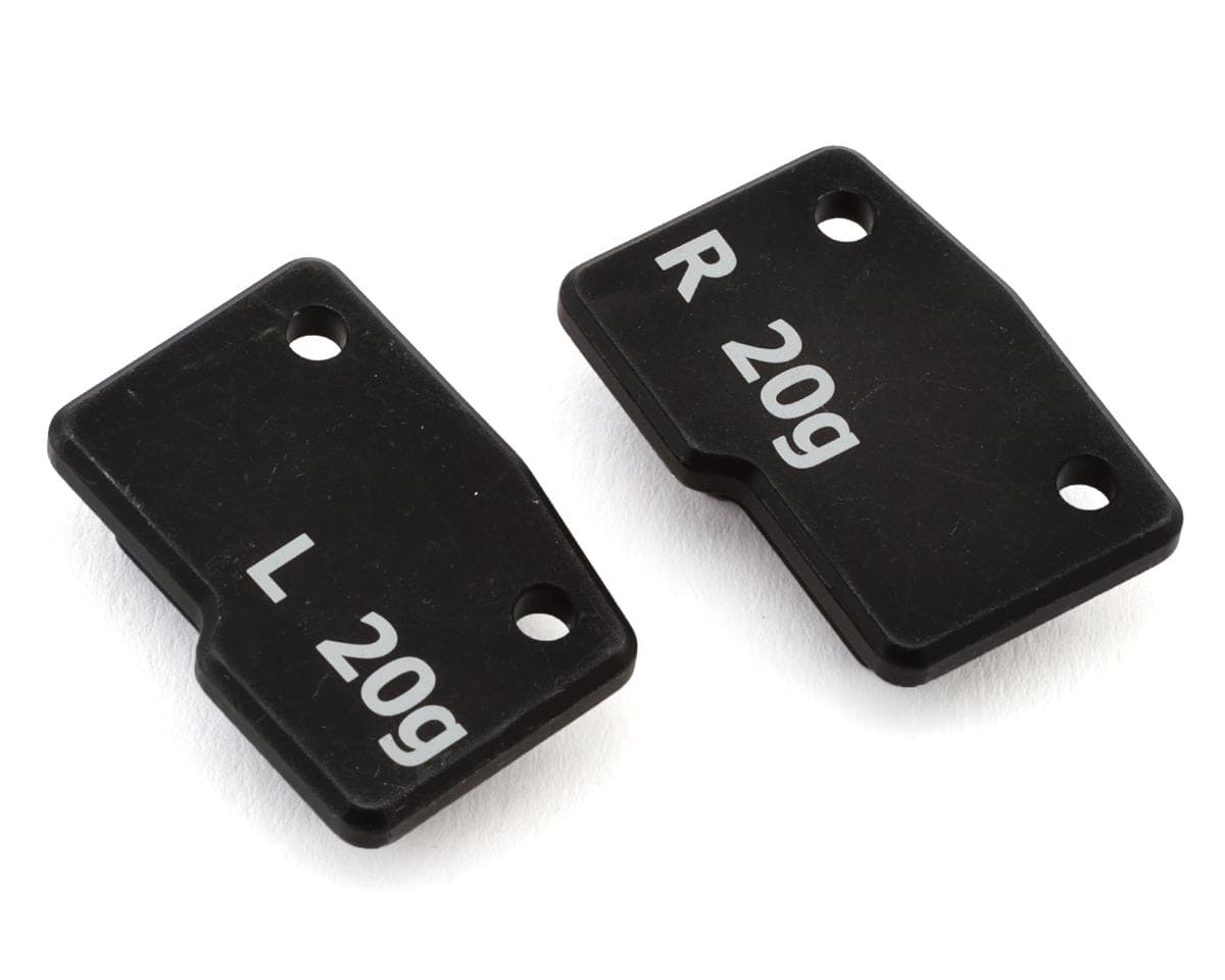 Yokomo RD2.0/SD2.0 Rear "H" Arm Brass Weights (20g) (2)