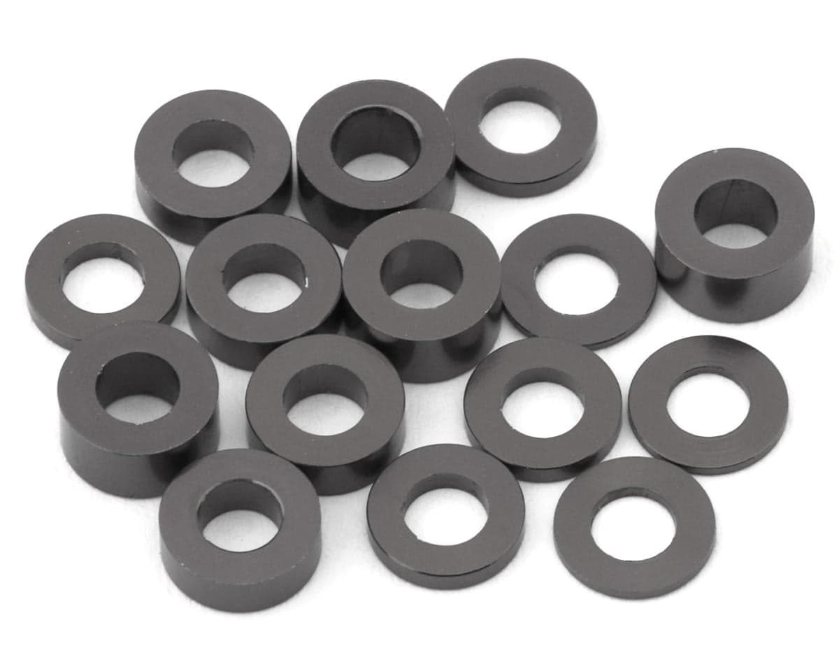 175RC RC10 B7 Aluminum Spacer Kit (Grey)