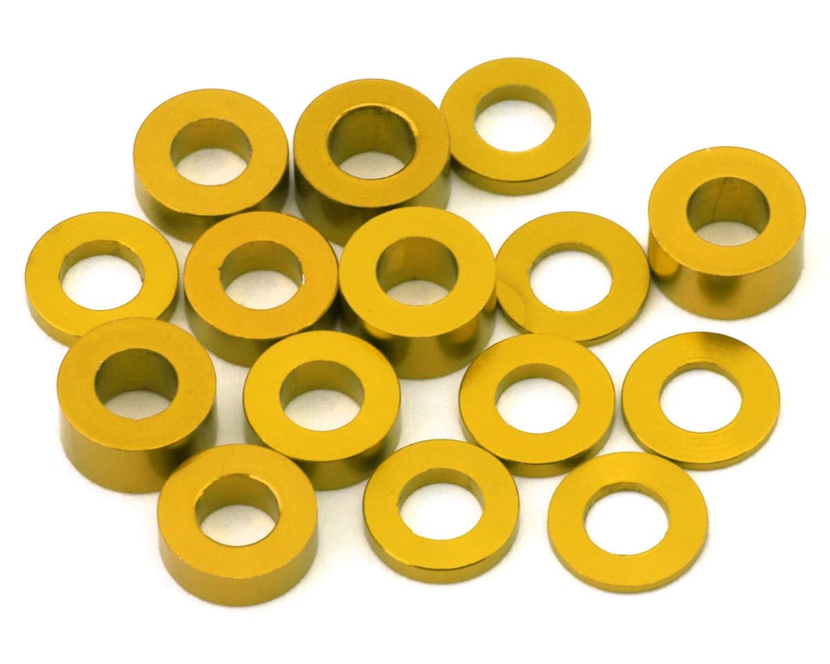 175RC RC10 B7 Aluminum Spacer Kit (Gold)