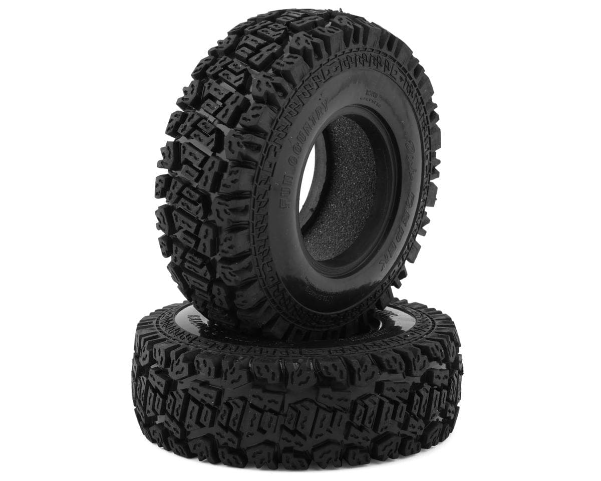 RC4WD Dick Cepek FC-1 1.9" Scale Rock Crawler Tires (2) (Class 1 - 3.94") (X2S3)