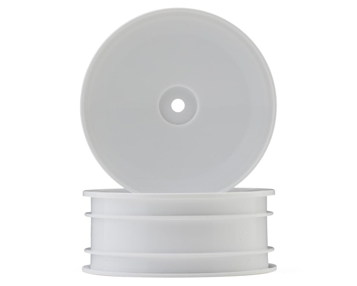 Kyosho Ultima 2.2" 2WD Front Wheels (White) (2) w/12mm Hex