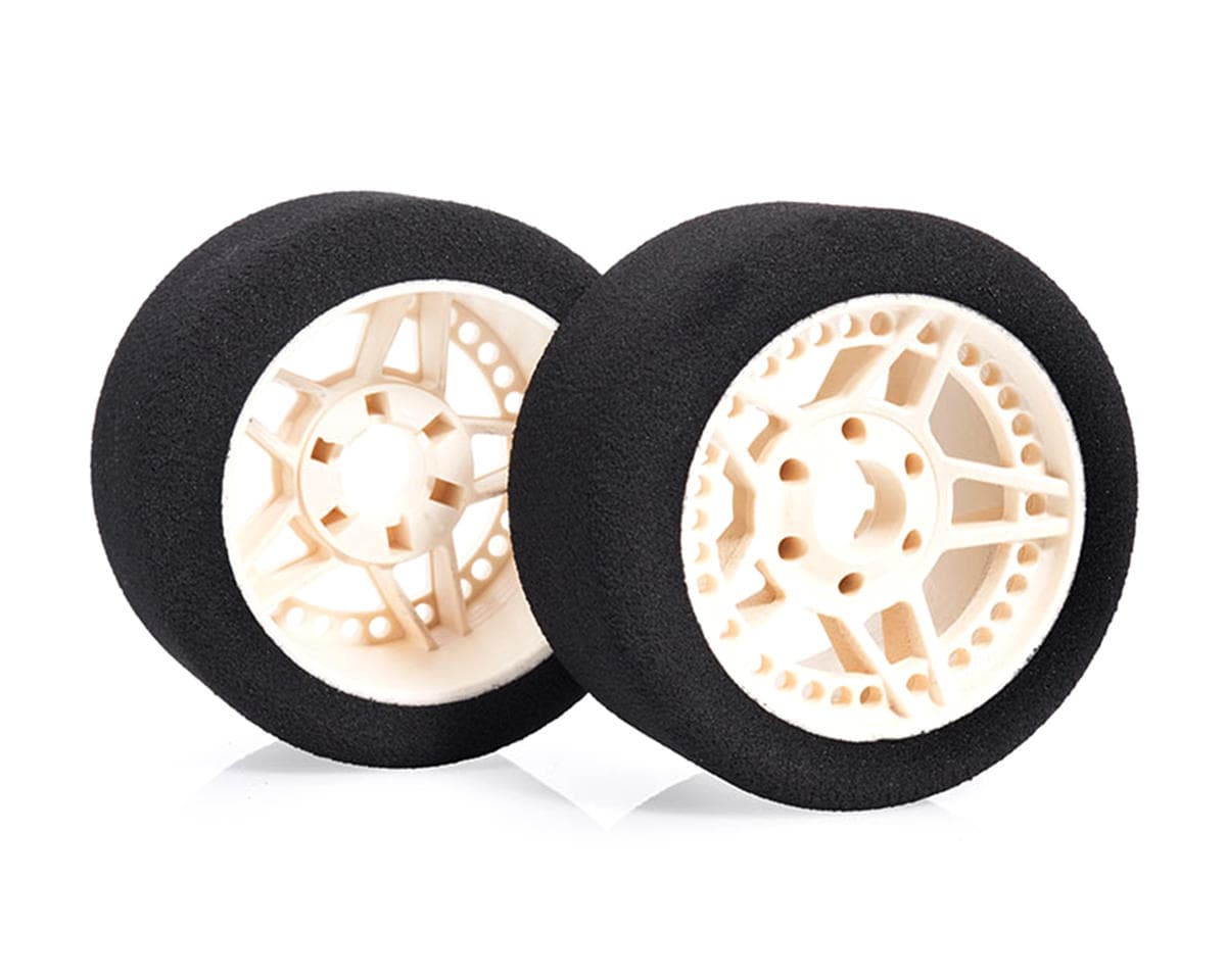 Matrix 37mm 1/8 On-Road Foam Front Tires (32/40 Shore) (Precision Rim) (2) (Pin Style)