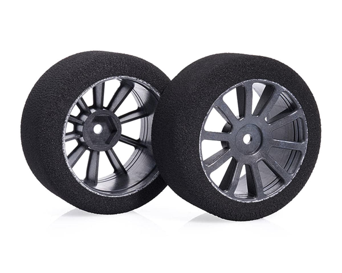 Matrix 30mm 1/10 Foam Rear Tires (Air Carbon Rim) (2) (12mm Hex) (45 Shore)