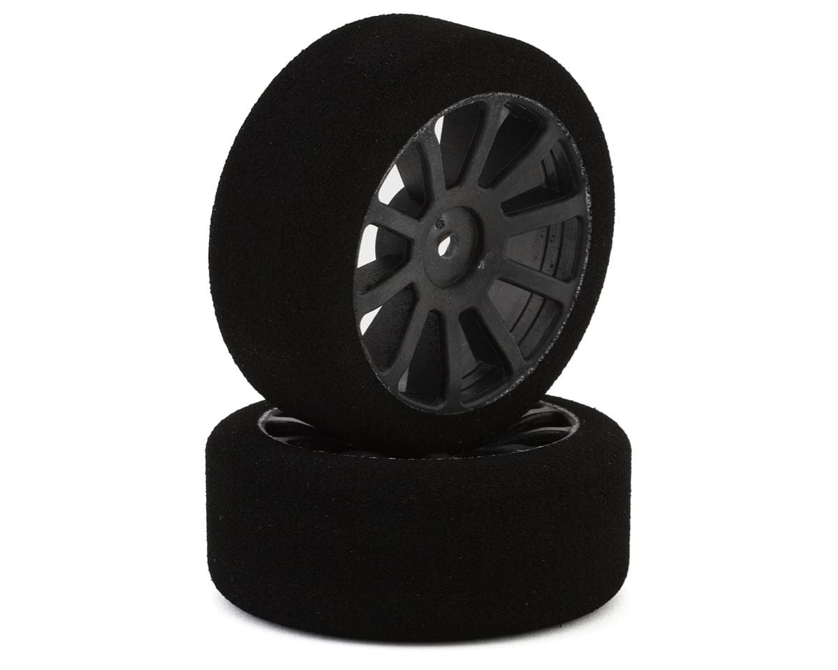 Matrix 26mm 1/10 Foam Front Tires (Air Carbon Rim) (2) (12mm Hex) (30 Shore)