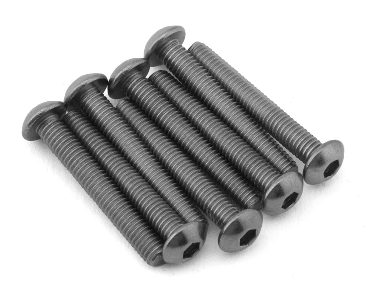 Mugen Seiki 3x20mm Titanium Button Head Screw (8)